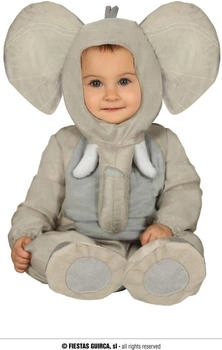Fiestas Guirca Elefant grau Kostüm für Baby