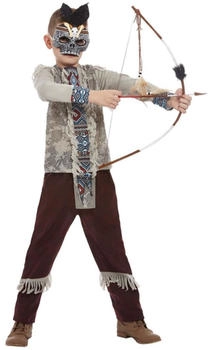 Smiffy's Dark Spirit Warrior Kostüm grau