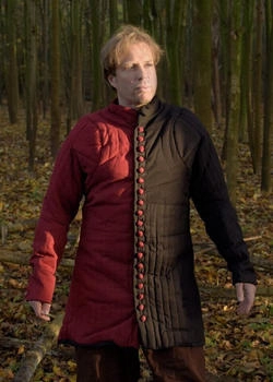 Battle-Merchant Gambeson Knöpfen Jupon Rüstung Verkleidung Mittelalter