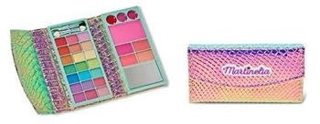 Aquarius Cosmetic Make-up-Palette Meerjungfrau Lidschatten Lipgloss Bronzer Rouge Pinsel Spiegel