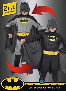 Ciao s.r.l. Batman Disguise Jungen Cartoon schwarz grau 11720 3-4