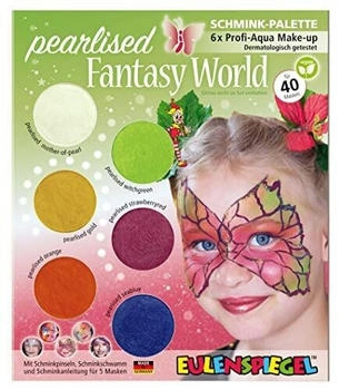 Eulenspiegel Schmink-Palette Pearlised Fantasy World 207024 Eulenspiegel Schmink-Palette Pearlised Fantasy World 207024