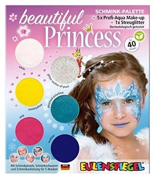 Eulenspiegel Schmink-Palette Beautiful Princess 207031 Kinderschminke