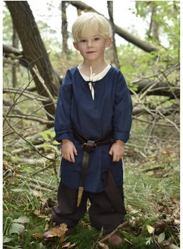 Battle-Merchant Mittelalter-Tunika Arn Kinder blau