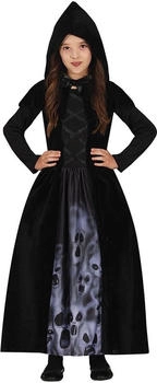 Fiestas Guirca Geister-Zauberin Kleid Cape und Kapuze