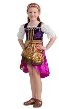 Dress Up America Zigeunerkostüm für Mädchen Wahrsager-Kostümset