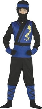 Fiestas Guirca Ninja-Kostüm blau
