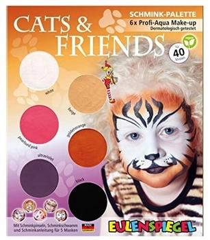 Eulenspiegel Schmink-Palette Cats and Friends Kinderschminke Eulenspiegel Schmink-Palette Cats and Friends Kinderschminke