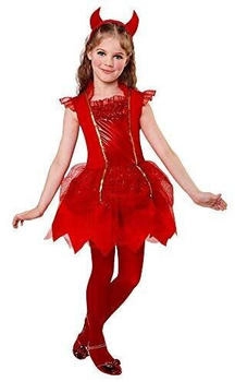 Widmann Kinderkostüm Teufelchen Kleid Hörner Hölle