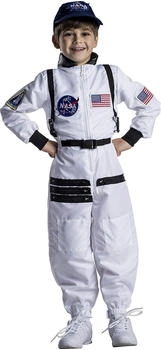Dress Up America Astronaut Kostüm Kinder weißer NASA-Raumanzug