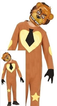Fiestas Guirca Killer Roboter Teddy Halloween Kostüm Kinder