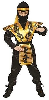 Dress Up America Gold Ninja Kostüm Fierce Samurai Krieger