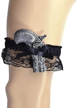 Bristol Novelty Ltd Pirat Pistole Strumpfband BA2991