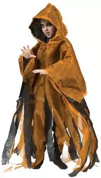 Funny Fashion Umhang Kapuze kinder orange