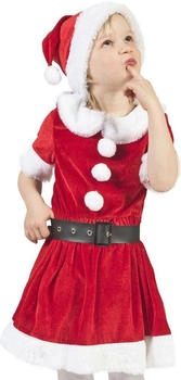 Funny Fashion Weihnachtsmann Kinder Mädchen Kostüm Christkind Kleid