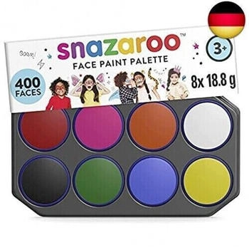 Snazaroo Schminkfarbe Jumbo Face Painting Farben je 18ml