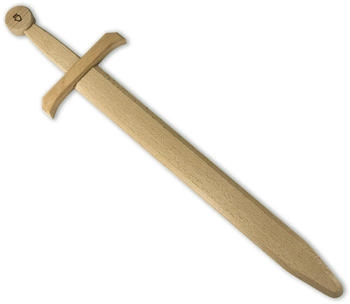 BestSaller Holz Schwert Edler Ritter 1108 buche massiv 60cm