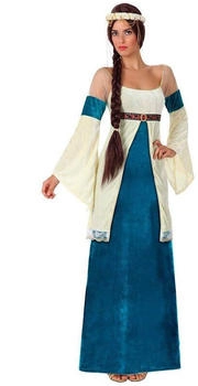 Atosa Verkleidung Dame Mittelalter blau 8422259154341