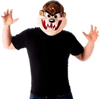 Rubie's Tasmanian Devil Maske Space Jam Cartoon Kostüm
