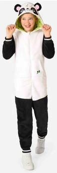 Opposuits Panda Onesie Kinder weiss