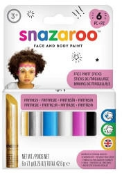 Snazaroo Schminkstift Set Gesichtsfarben 1160601