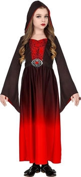 Widmann Kinderkostüm Gothic Mädchen Kleid Kapuze