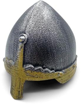 BestSaller Kinder-Ritterhelm Bogenschütze silber gold Kunststoff 1428