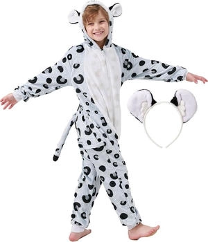 Corimori schneeleopard-kostüm kinder-onesie