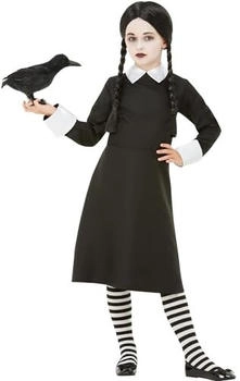 Smiffy's Gothic School Girl Kostüm schwarz