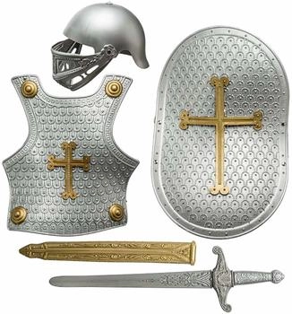 Orlob Karneval Set Sankt Martin Teile Ritterhelm Ritterschwert Schutzschild