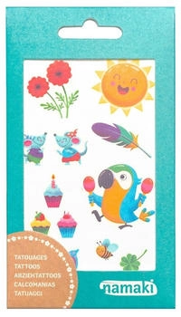 namaki Kindertattoos Regenbogen