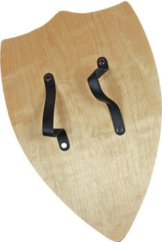 Holzspielerei Baumgartner Ritterschild schwarzer schwarz