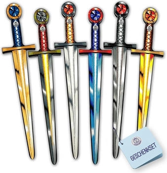Liontouch Schwert-Kollektion Set 6er-Pack Spielzeugschwerter