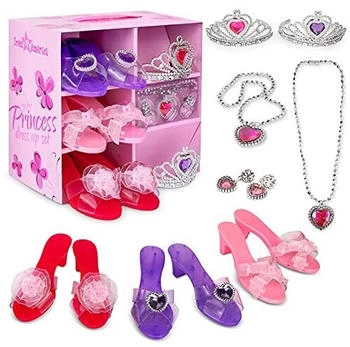 Dress Up America Prinzessin Kostüm Schuhe Set (950)