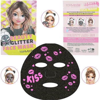 Depesche TOPModel BEAUTY and ME Glitzer Gesichtsmaske mehrfarbig