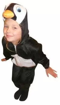 Seruna Pinguin Kostüm (47592189) schwarz