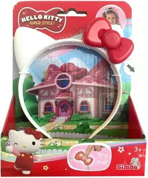 Simba Hello Kitty Stirnreif mit Licht und Sound (109280148) rot