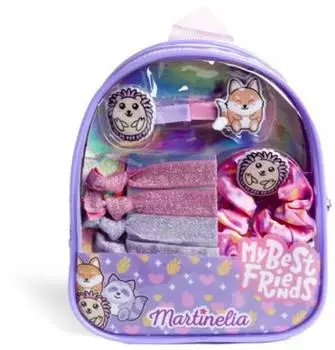 Aquarius Cosmetic My Best Friends Kinder Rucksack mit Haar Accessoires (8436591925910) mehrfarbig