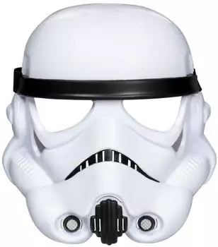 Hasbro Stormtrooper Basic Mask Rollenspiel-Maske (G1431) schwarz/silber/weiß