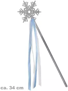 Fries Feenstab 34 cm Zauberstab (57749) silber