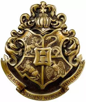 The Noble Collection Hogwarts Wappen Wanddekoration