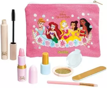 Smoby Disney Princess Make-Up Set mit 6 Zubehörteilen (7600320171) rosa
