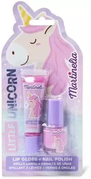 Aquarius Cosmetic Lipgloss und Nagellack Set Unicornio (11932)