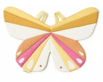 Kids Concept Schmetterling Kost&uuml;m maxi gelb/rosa
