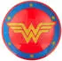 Rubie's Wonder Woman Glitzer-Schild lizenziertes Zubehör DC Comics rotes und blaues Sternschild Wonder Woman Logo für Hallowwen Karneval