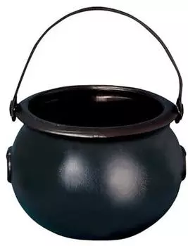 Rubie's Hexenkessel Trick-or-Treat-Tasche 20,3cm, Schwarz (1190)