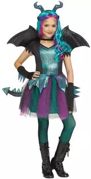 Fun World Zauberdrache - Halloween Kostüm schwarz