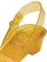 Disguise Belle Jelly Shoes Offizielle Disney Prinzessin Kostüm Schuhe mit Belle-Emblem (158079) gelb