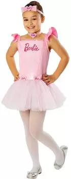 Rubie's Barbie Ballerina Kinderkleid Kost&uuml;m (702186) rosa