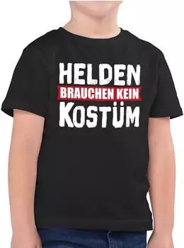 Shirtracer Helden brauchen kein Kostüm I (PV-61611549) schwarz